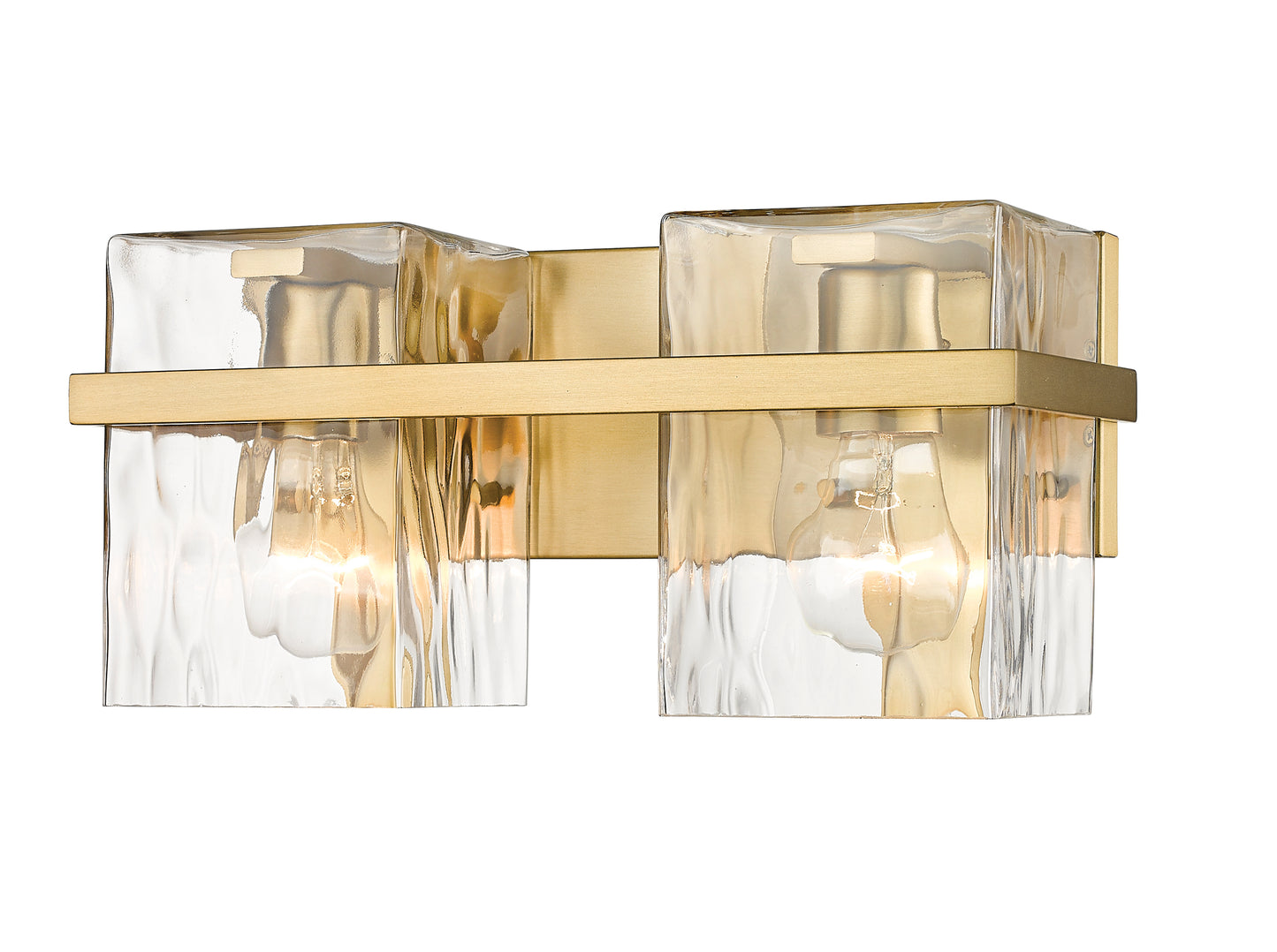 1938-2V-MGLD - Bennington 2 Light 14" Vanity - Modern Gold