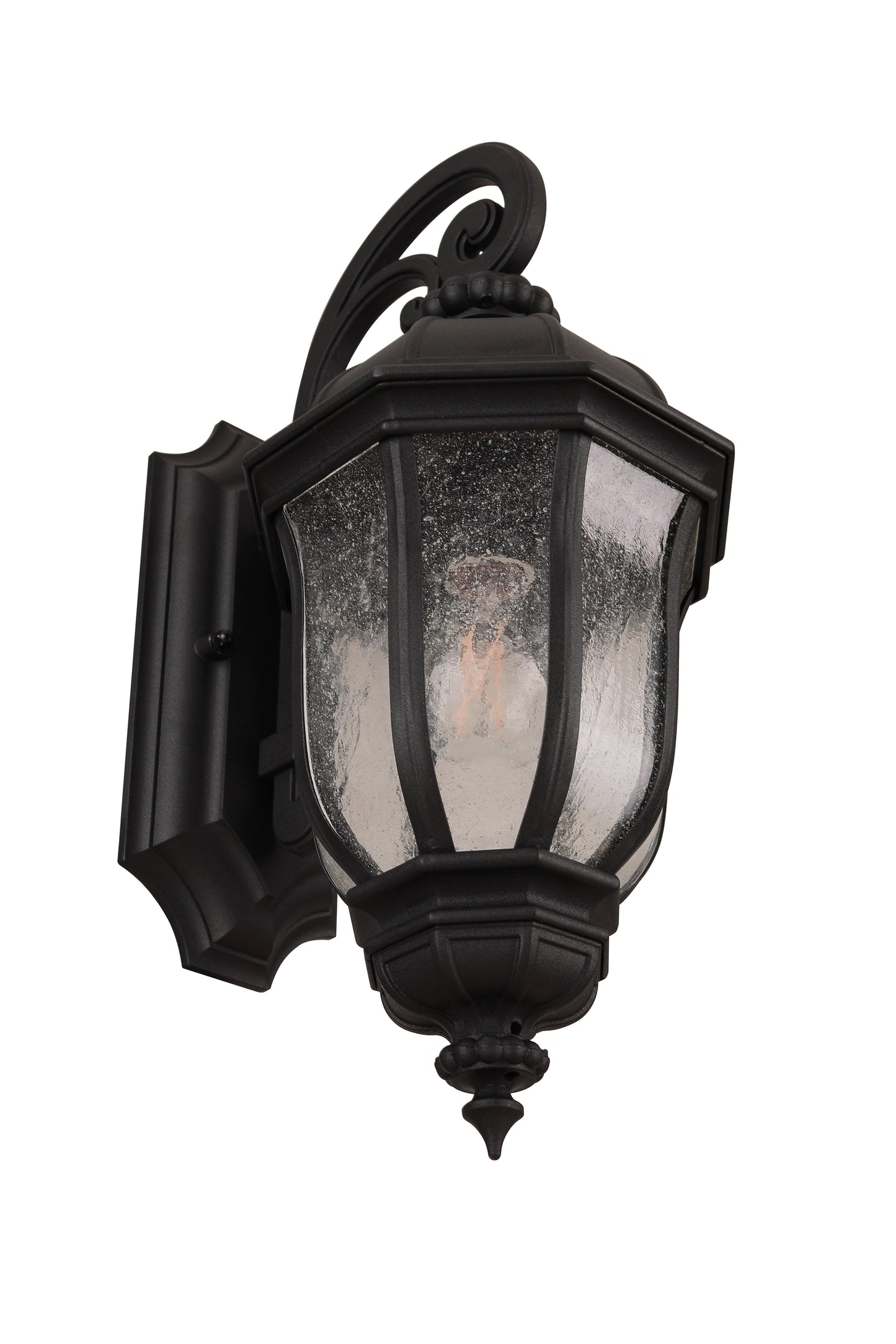 Z3304-TB - Harper 1 Light 18" High Outdoor Wall Lantern - Textured Black
