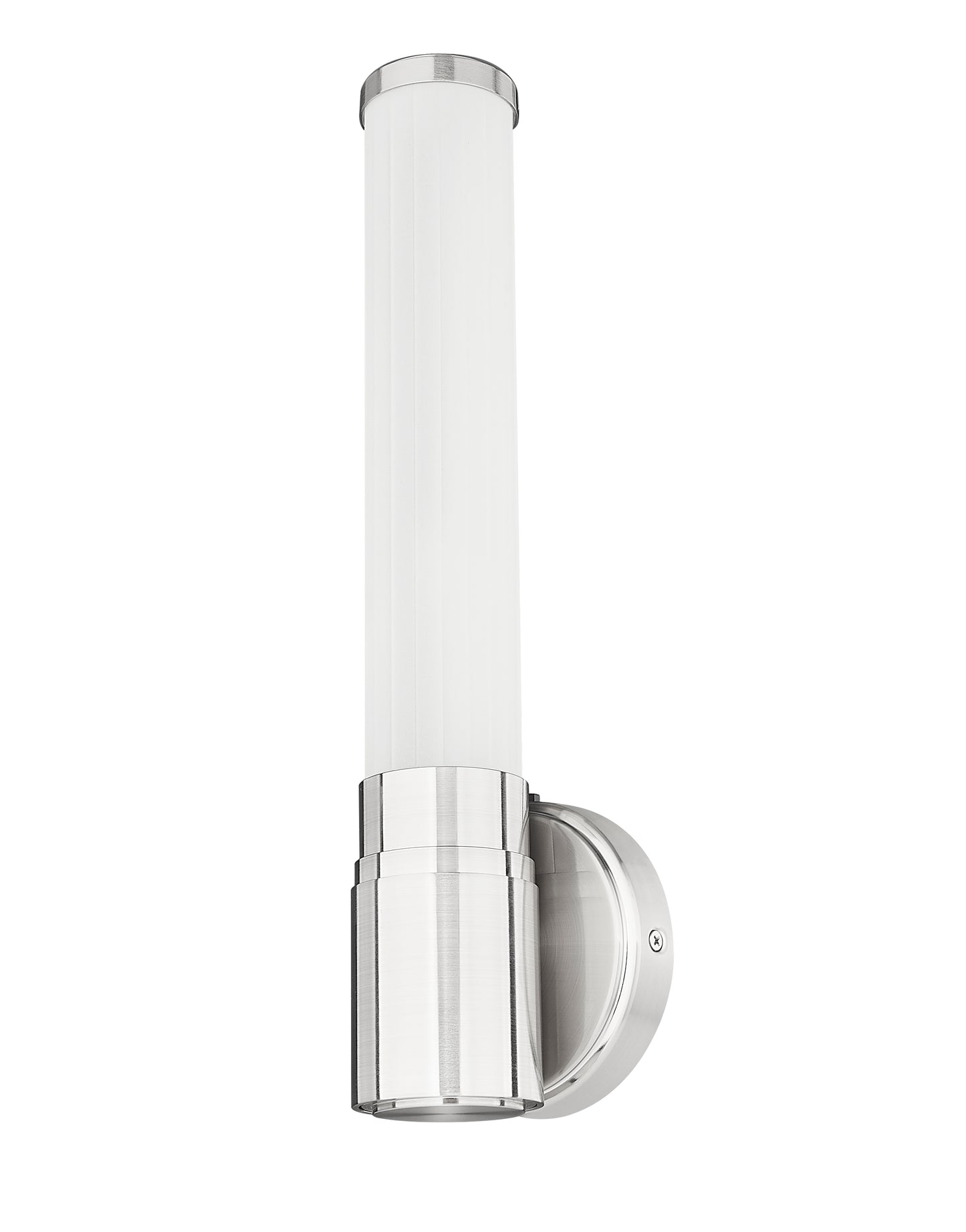 1020-1S-BN-LED - Warwick 1 Light Wall 16" Sconce - Brushed Nickel