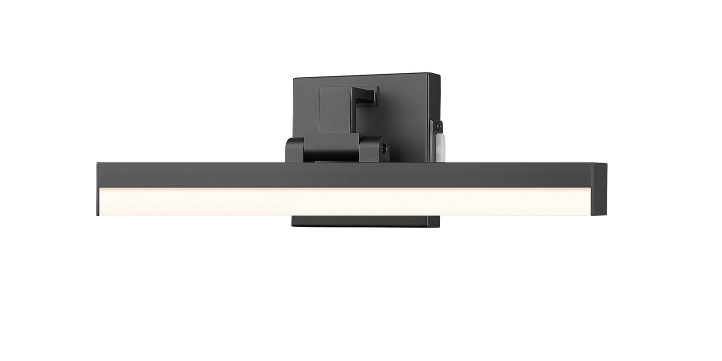 1009-18W-MB-LED - Liam 1 Light 18" Vanity - Matte Black