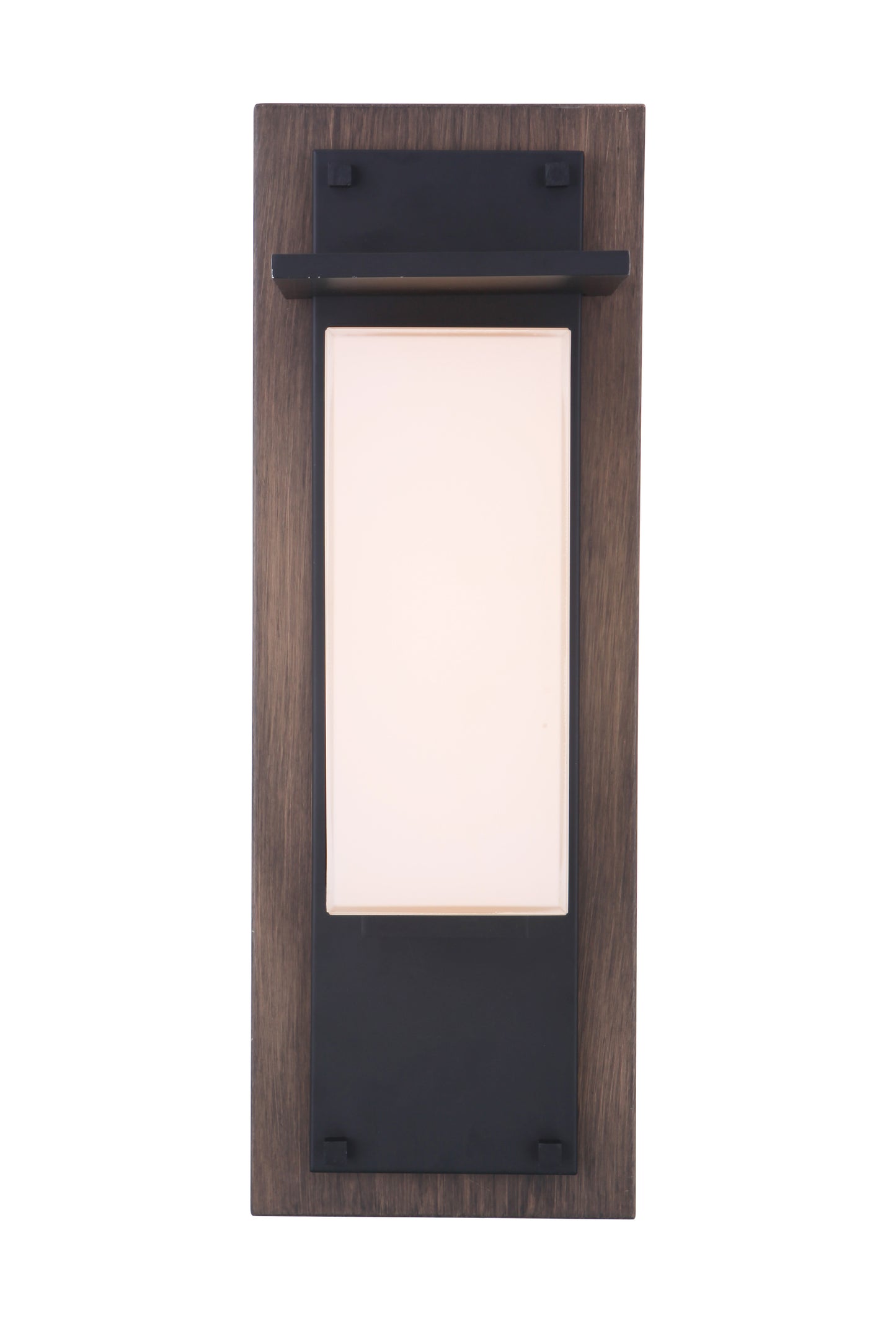 ZA2522-WBMN-LED - Heights 1 Light 24" High Outdoor Wall Lantern - Whiskey Barrel / Midnight