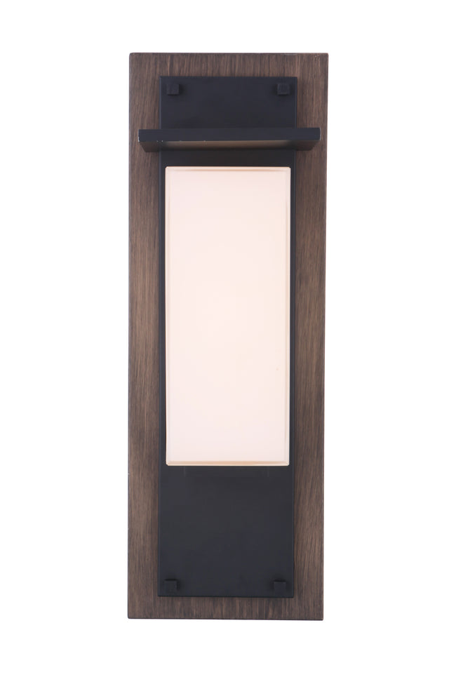ZA2522-WBMN-LED - Heights 1 Light 24" High Outdoor Wall Lantern - Whiskey Barrel / Midnight