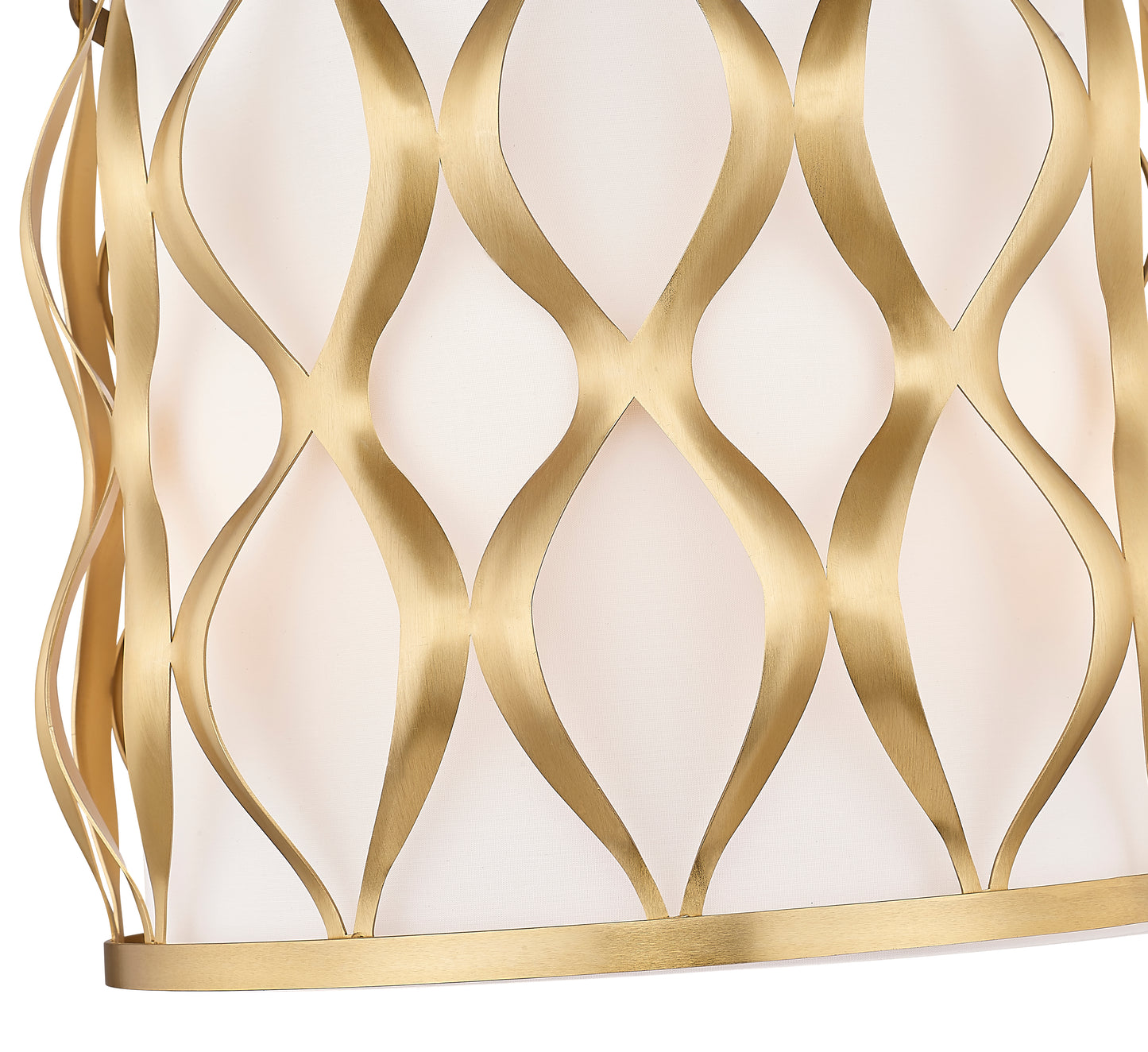 1948P12-MGLD - Harden 3 Light 12" Pendant - Modern Gold