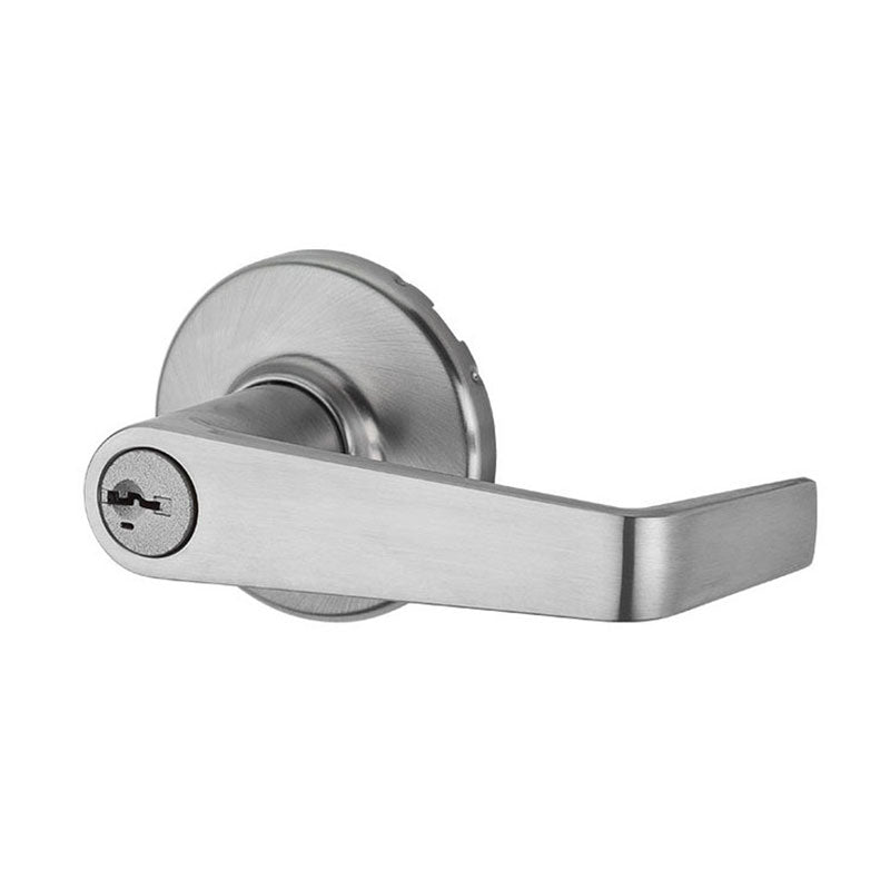 Kingston Keyed Storeroom Lever - Less Key - Keyed to 23155 - Satin Chrome