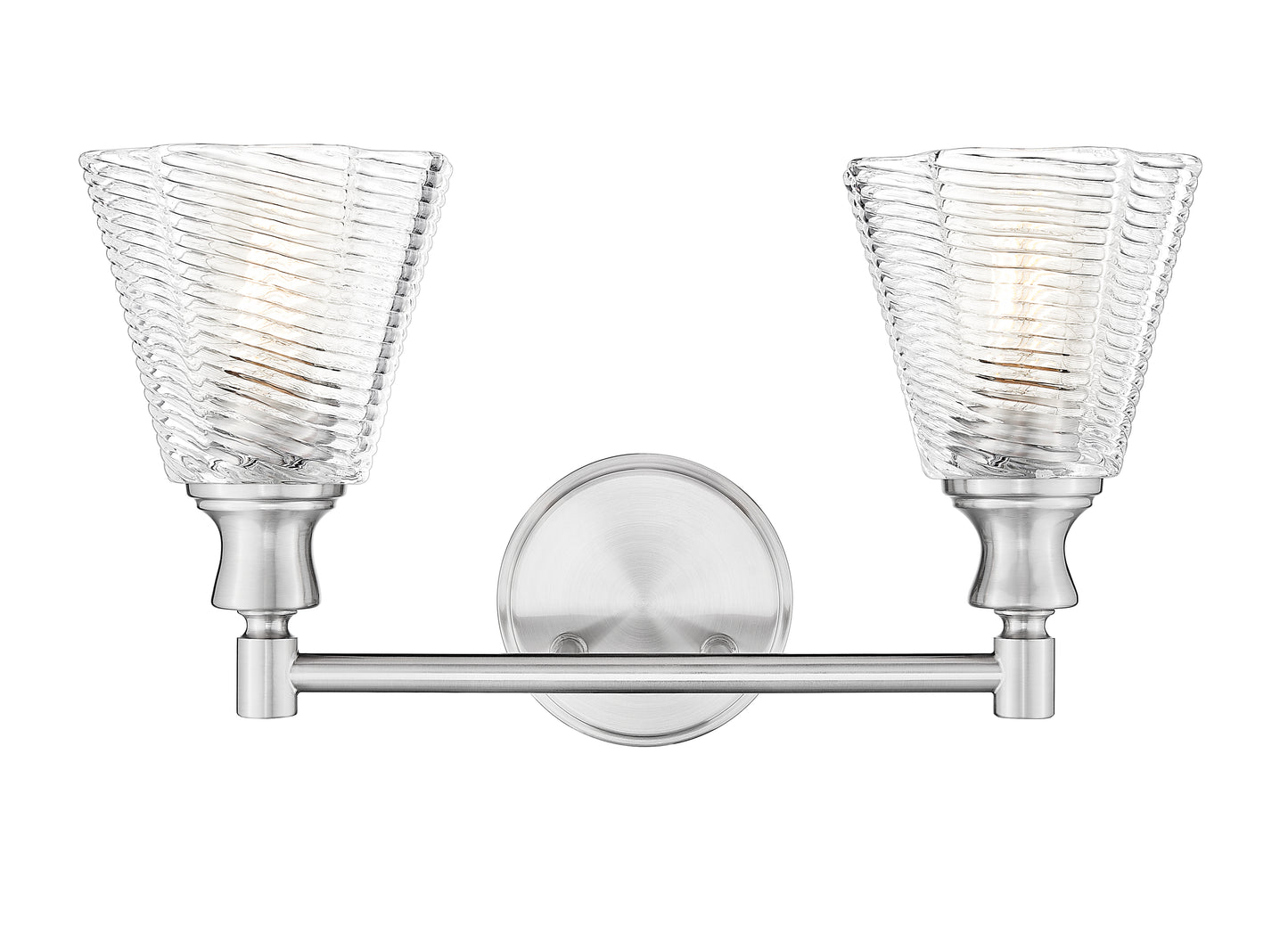 7704-2V-BN - Auden 2 Light 18" Vanity - Brushed Nickel