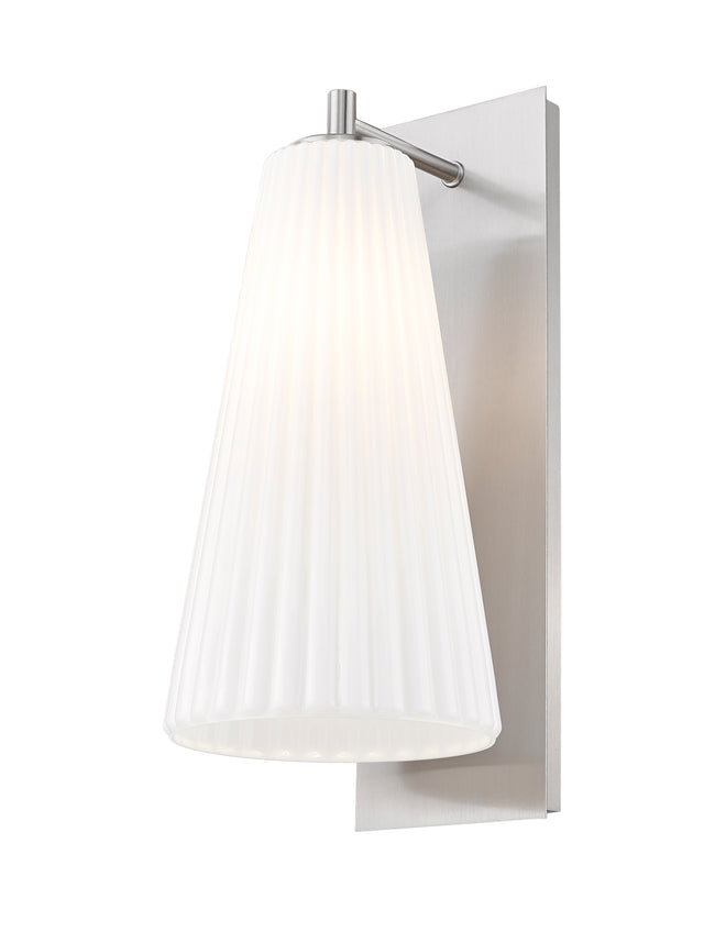 3043-1SL-BN - Farrell 1 Light Wall 16" Sconce - Brushed Nickel
