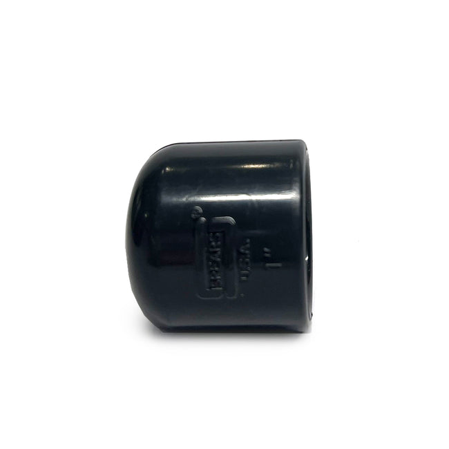 847-010 - PVC Pipe Fitting, Cap, Schedule 80, 1" Socket