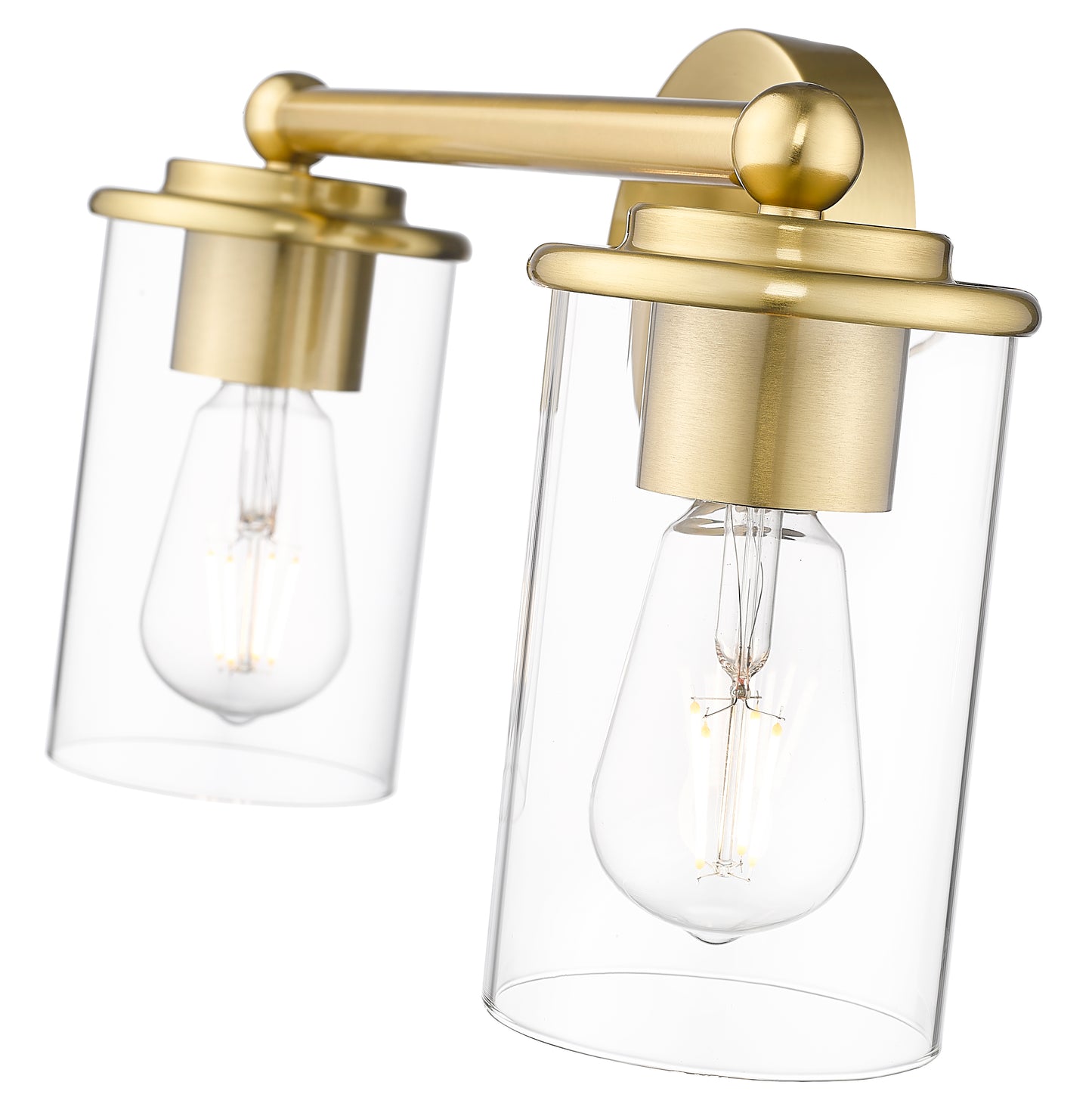 742-2V-LG - Thayer 2 Light 16" Vanity - Luxe Gold