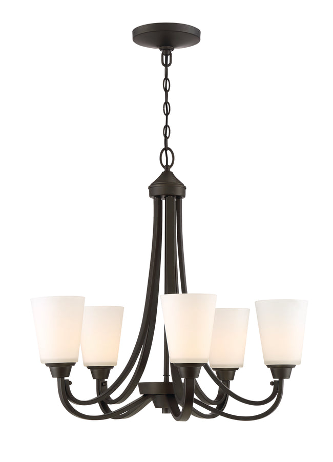41925-ESP - Grace 5 Light 26" Wide Chandelier - Espresso