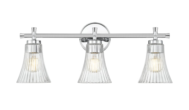 7519-3V-CH - Belle 3 Light 24" Vanity - Chrome