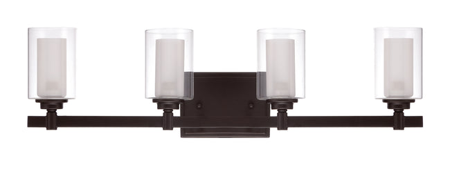 16727ESP4 - Celeste 4 Light 27" Wide Vanity Light - Espresso