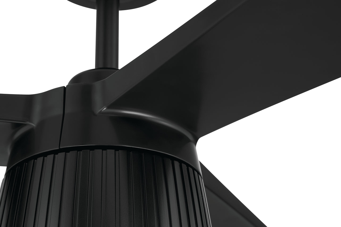 CTO52FB3 - Canto 52" 3-Blade Indoor/Outdoor Rated Damp Ceiling Fan 52" 3 Blade Indoor Outdoor Ceiling Fan with Light Kit - Flat Black