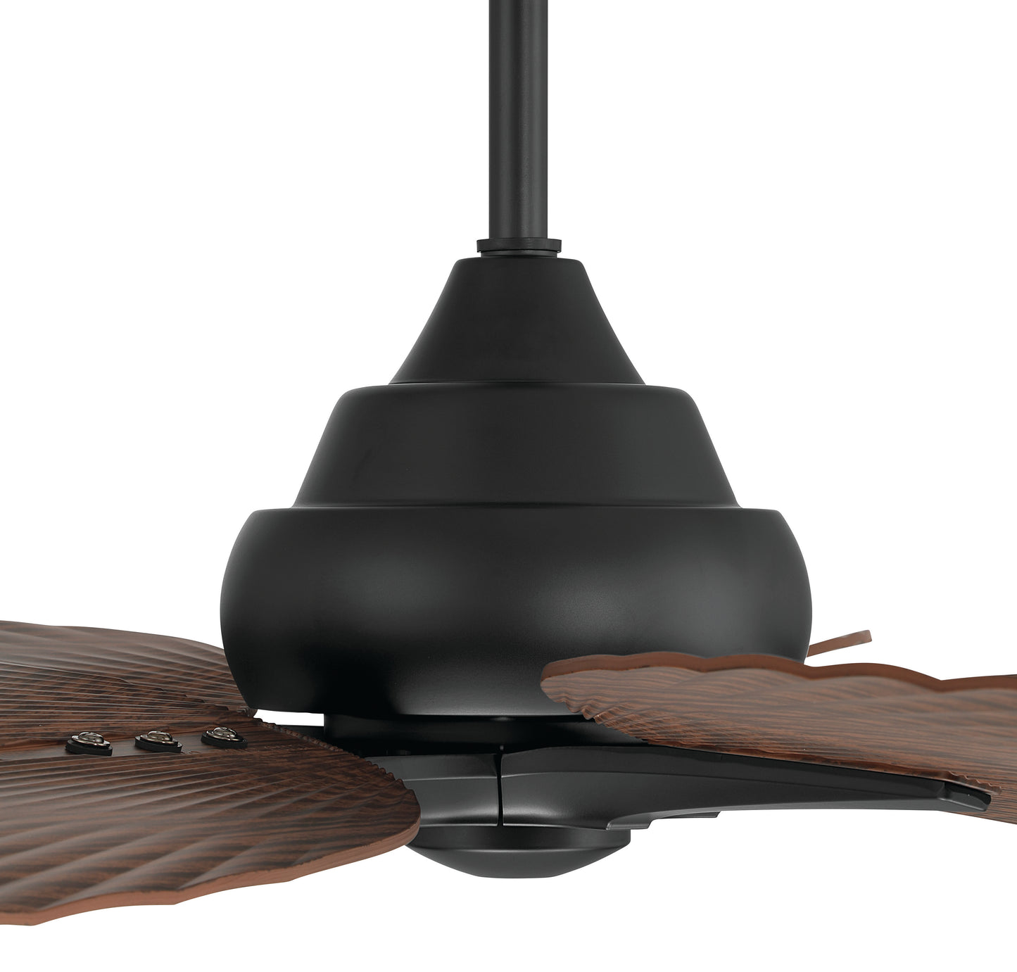 GTY52FB5 - Getaway 52" 5-blade Outdoor Wet Rated Celing Fan 52" 5 Blade Indoor Outdoor Ceiling Fan - Flat Black