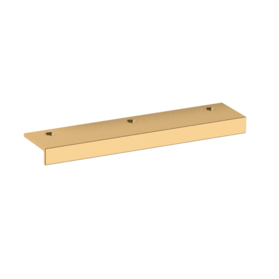 4621031 - 4" Centers - Edge Pull - Unlacquered Brass