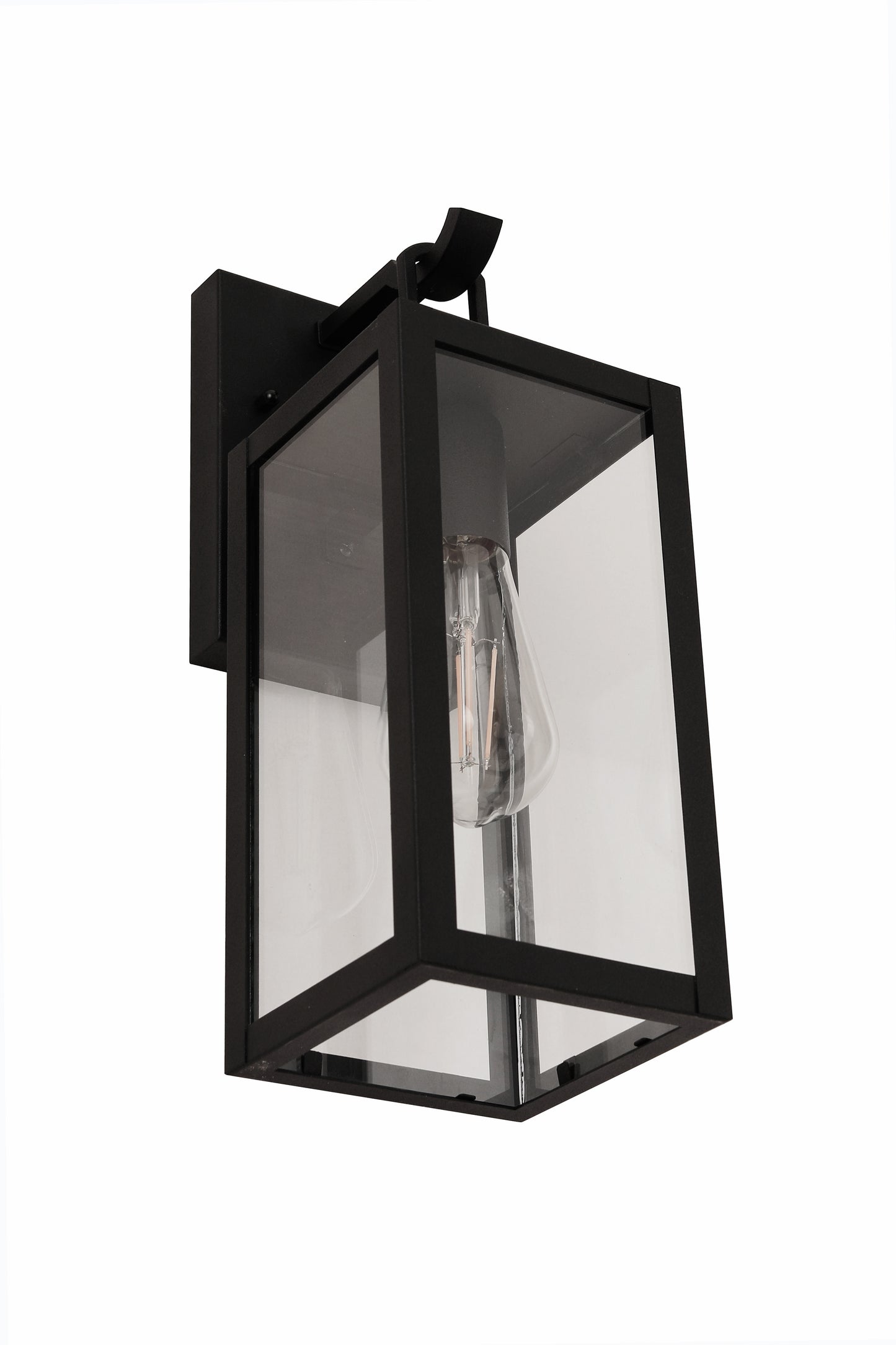 ZA6804-TB - Marin 1 Light 13.75" High Outdoor Wall Lantern - Textured Black