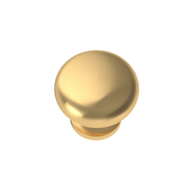 4704044 - 1" - Classic Knob - Satin Brass