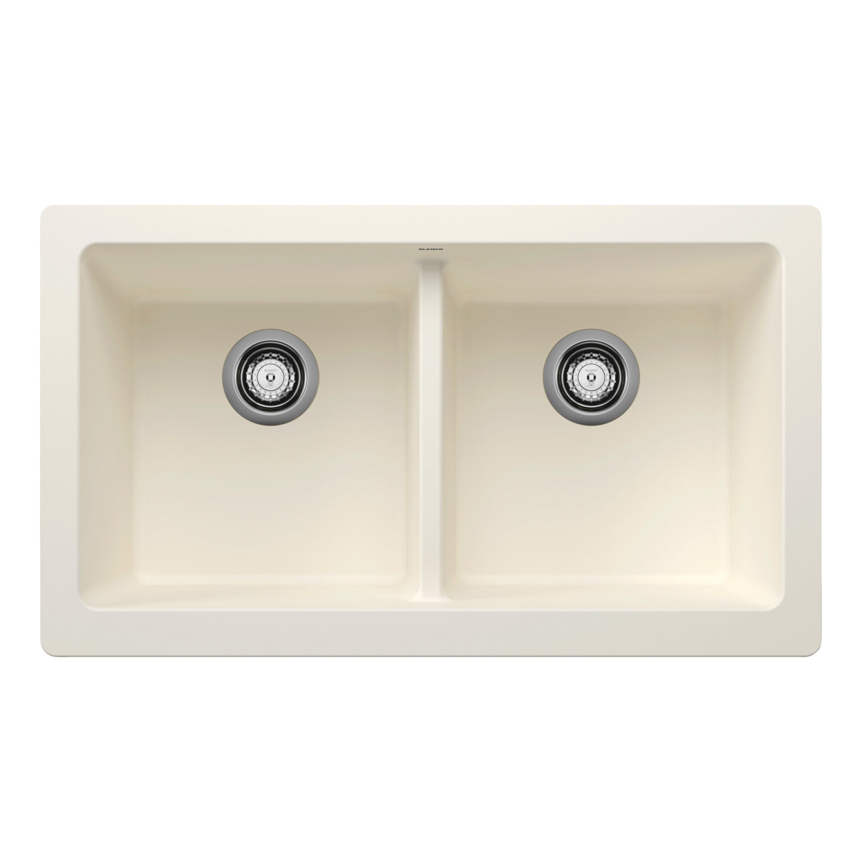 527409 - 33" Vintera Double Bowl Apron-Front Farmhouse Sink - Soft White