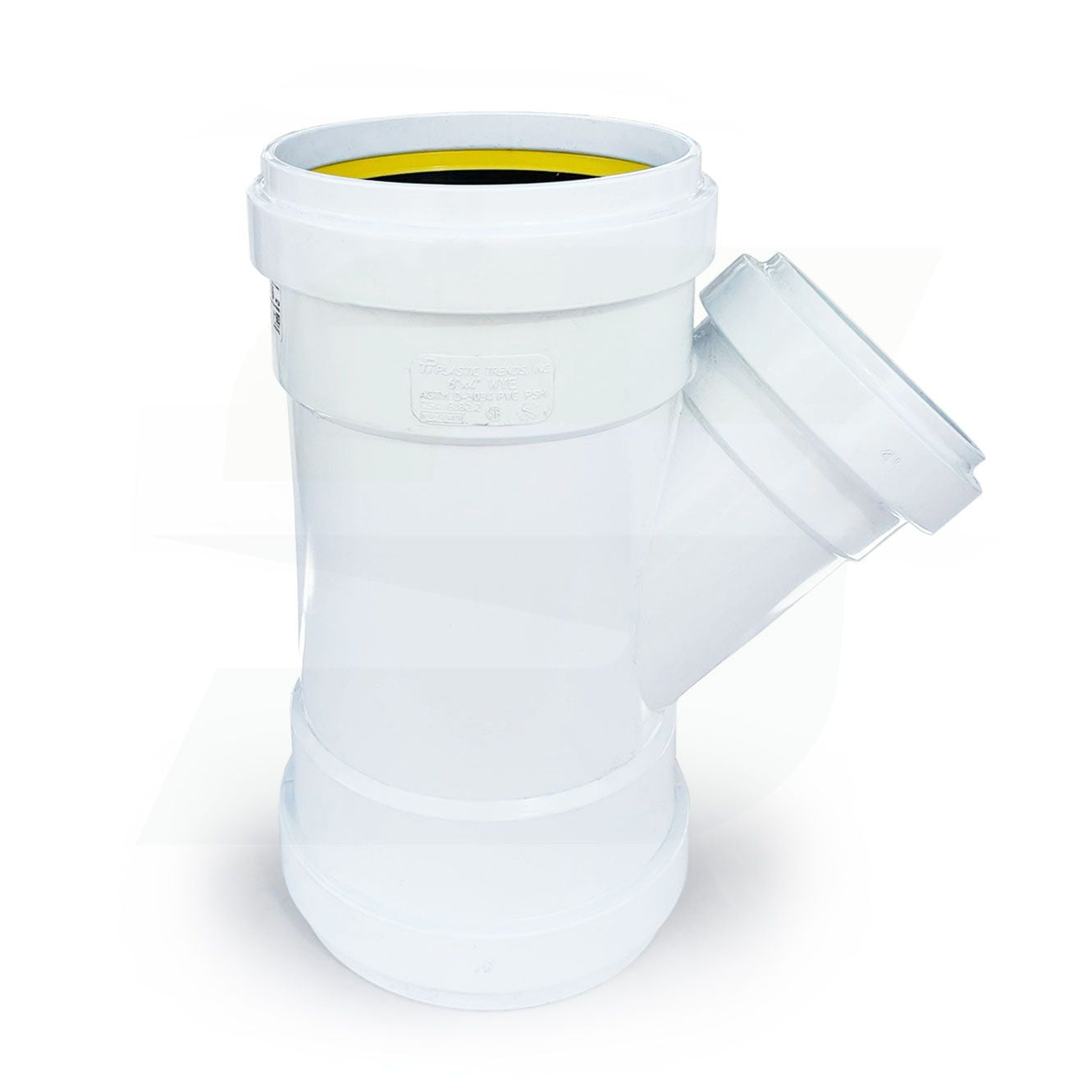 gasketed reducing wye sewer fitting