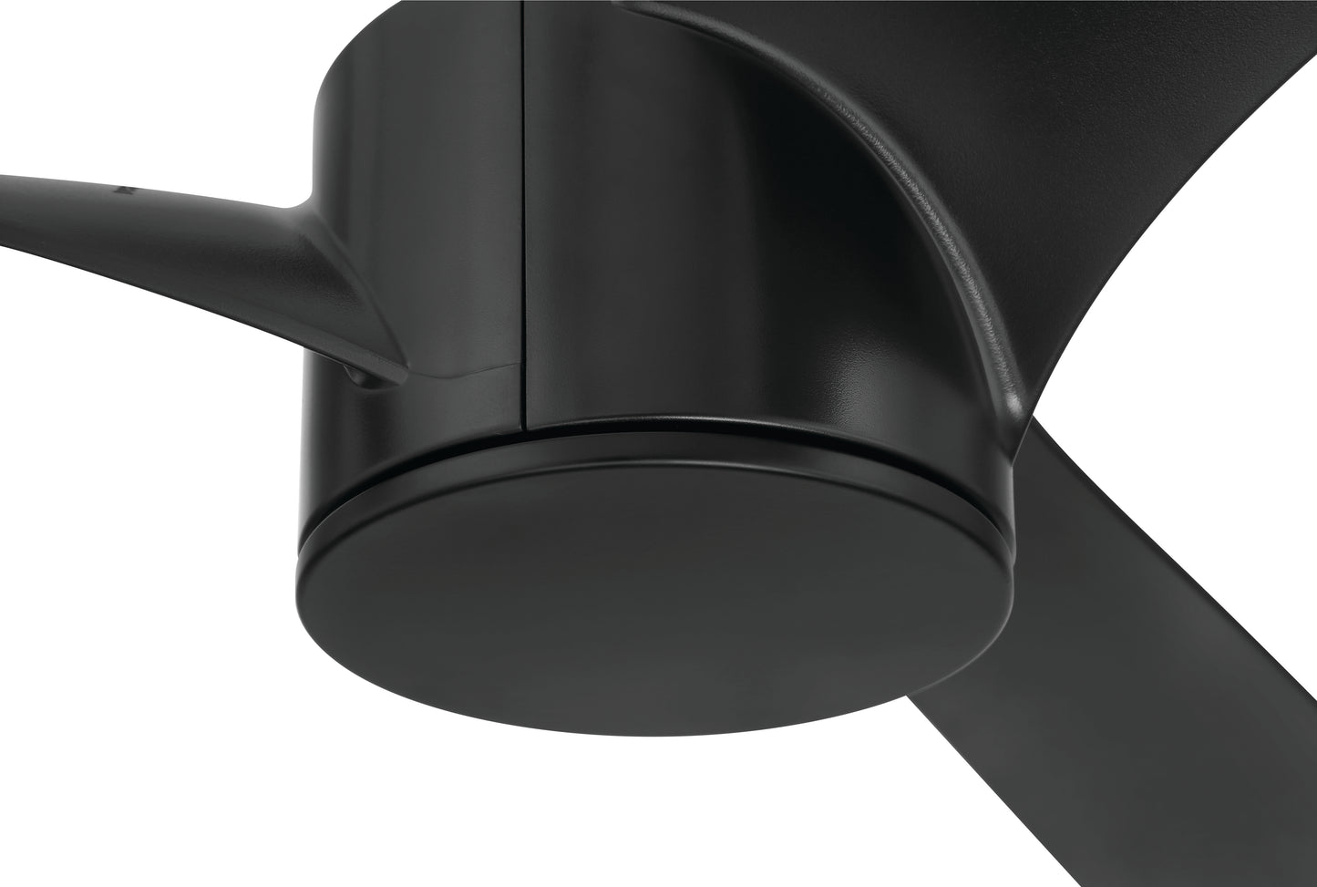 PHB52FB3 - Phoebe 52" 3-Blade Indoor/Outdoor Damp Ceiling Fan 52" 3 Blade Indoor Outdoor Ceiling Fan with Light Kit - Flat Black