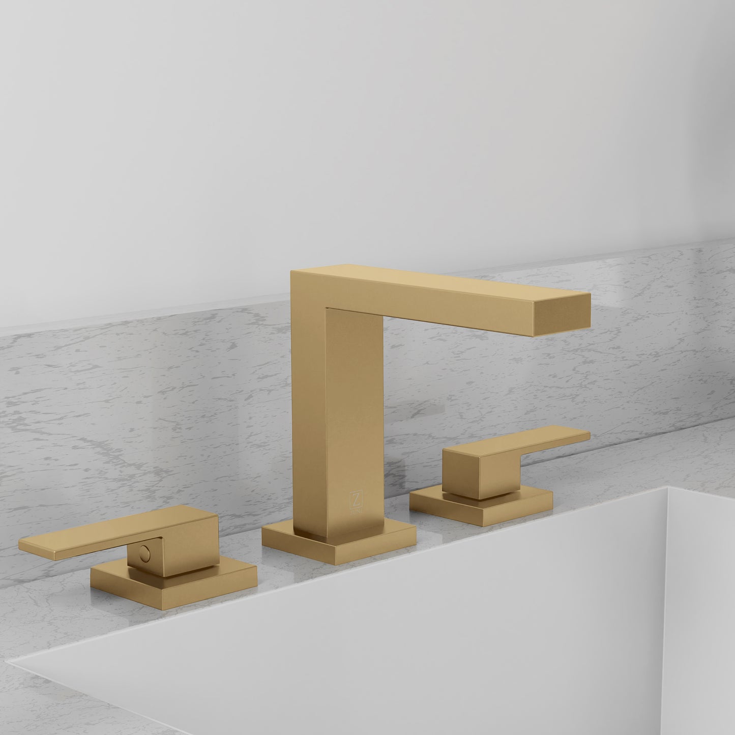 RBCN3-BF-CB - Rubicon Modern Widespread Bath Faucet in Champagne Bronze