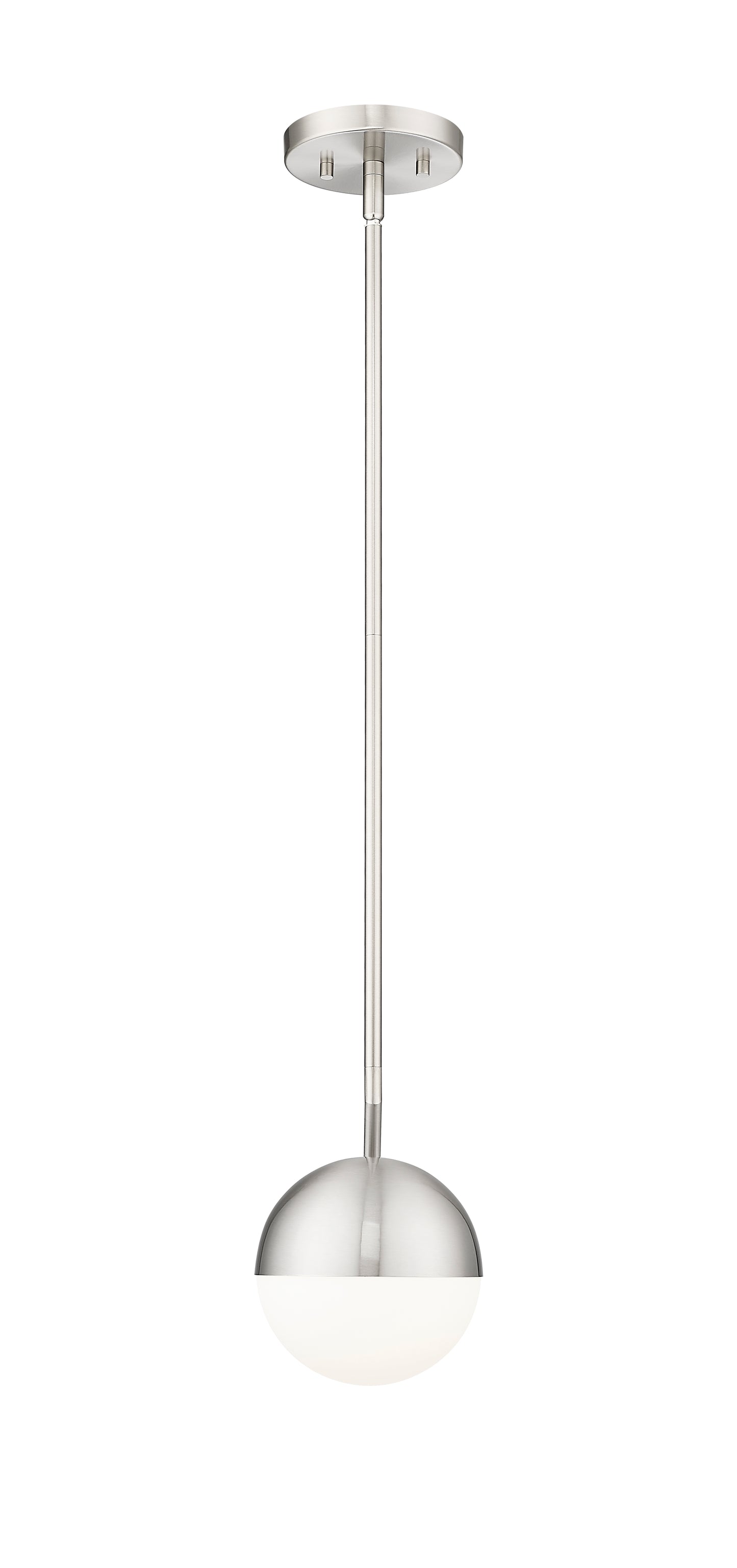 7517P7-BN - Realm Sphere 1 Light 8" Pendant - Brushed Nickel