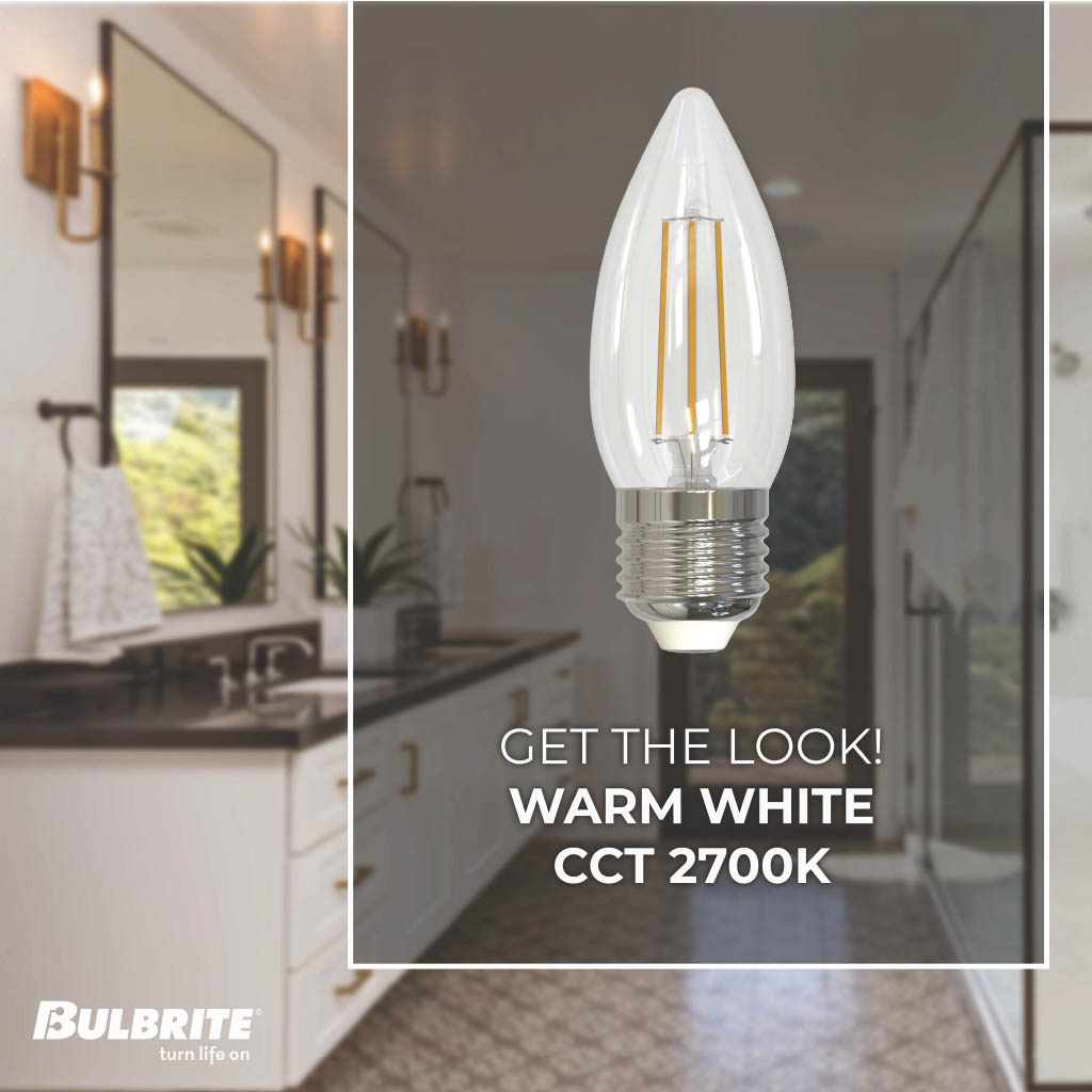 776862 - Dimmable B11 LED Light Bulb - 4.5 Watt - 2700K - 6 Pack