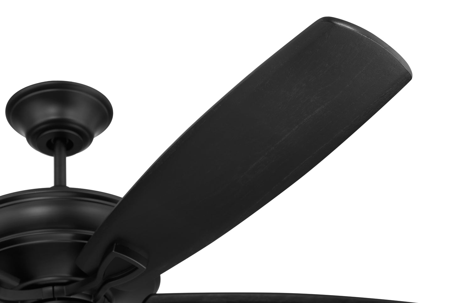 SNT60FB5 - Santori 60 Indoor/Outdoor 60" 5 Blade Indoor Outdoor Ceiling Fan with Light Kit - Flat Black