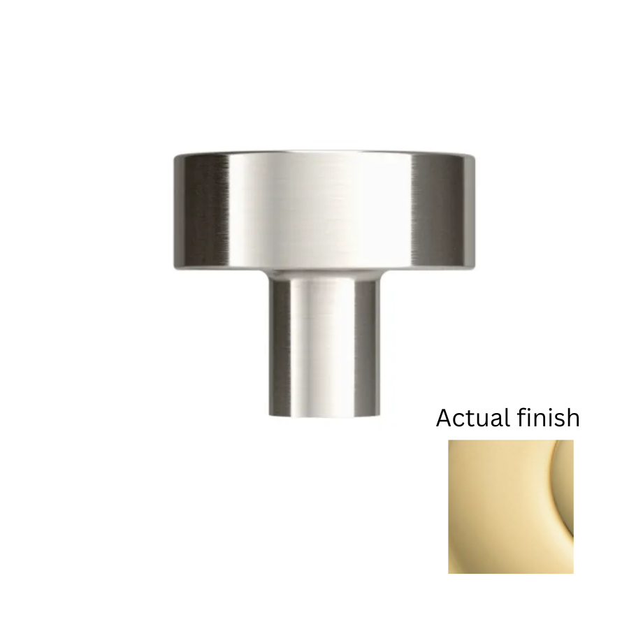 4404031 - 1 1/4" - Contemporary Knob - Unlacquered Brass