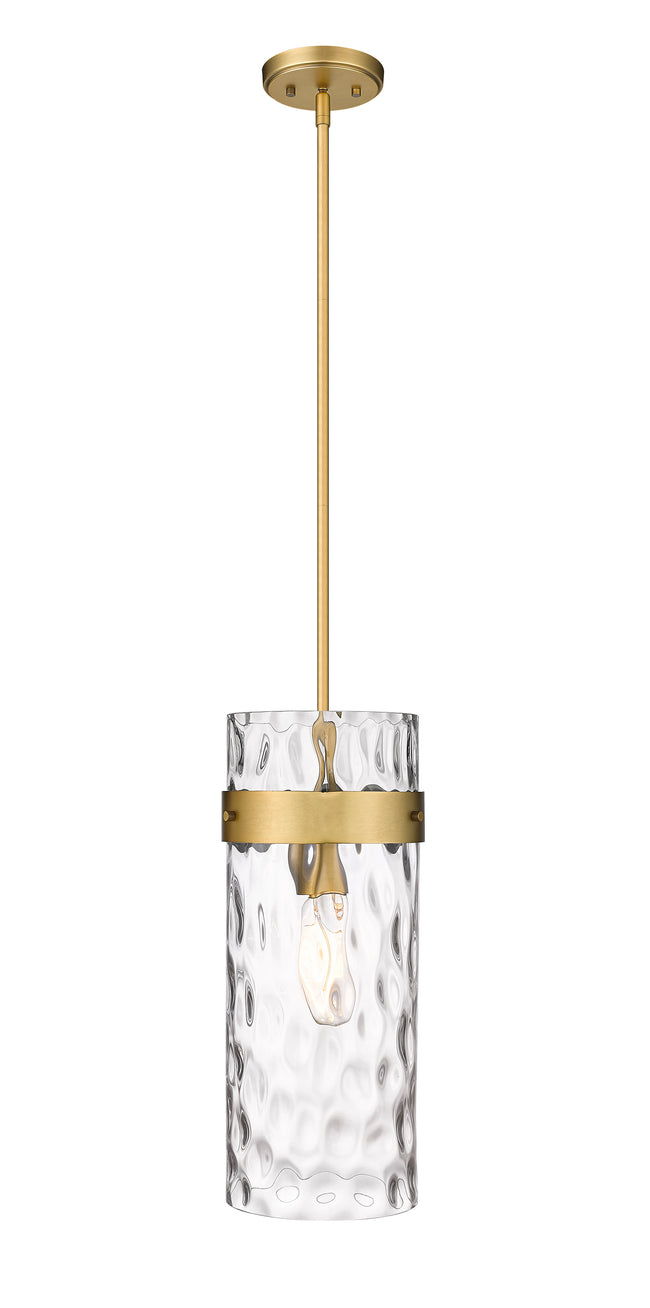 3035P6-RB - Fontaine 1 Light 6" Pendant - Rubbed Brass
