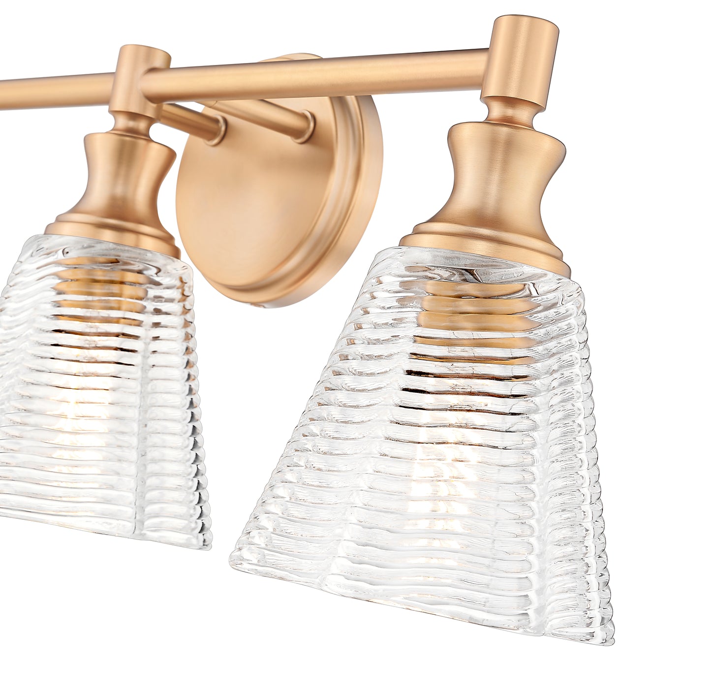 7704-3V-MGLD - Auden 3 Light 24" Vanity - Modern Gold