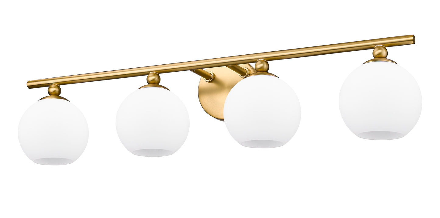 1100-4V-MGLD - Neoma 4 Light 30" Vanity - Modern Gold