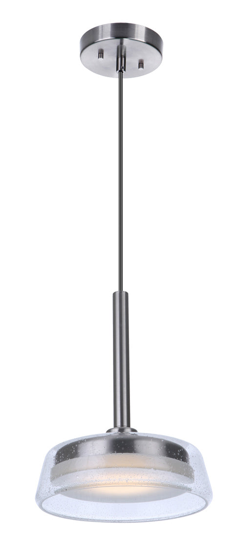 55191-BNK-LED - Centric 1 Light 10" Wide Pendant - Brushed Nickel