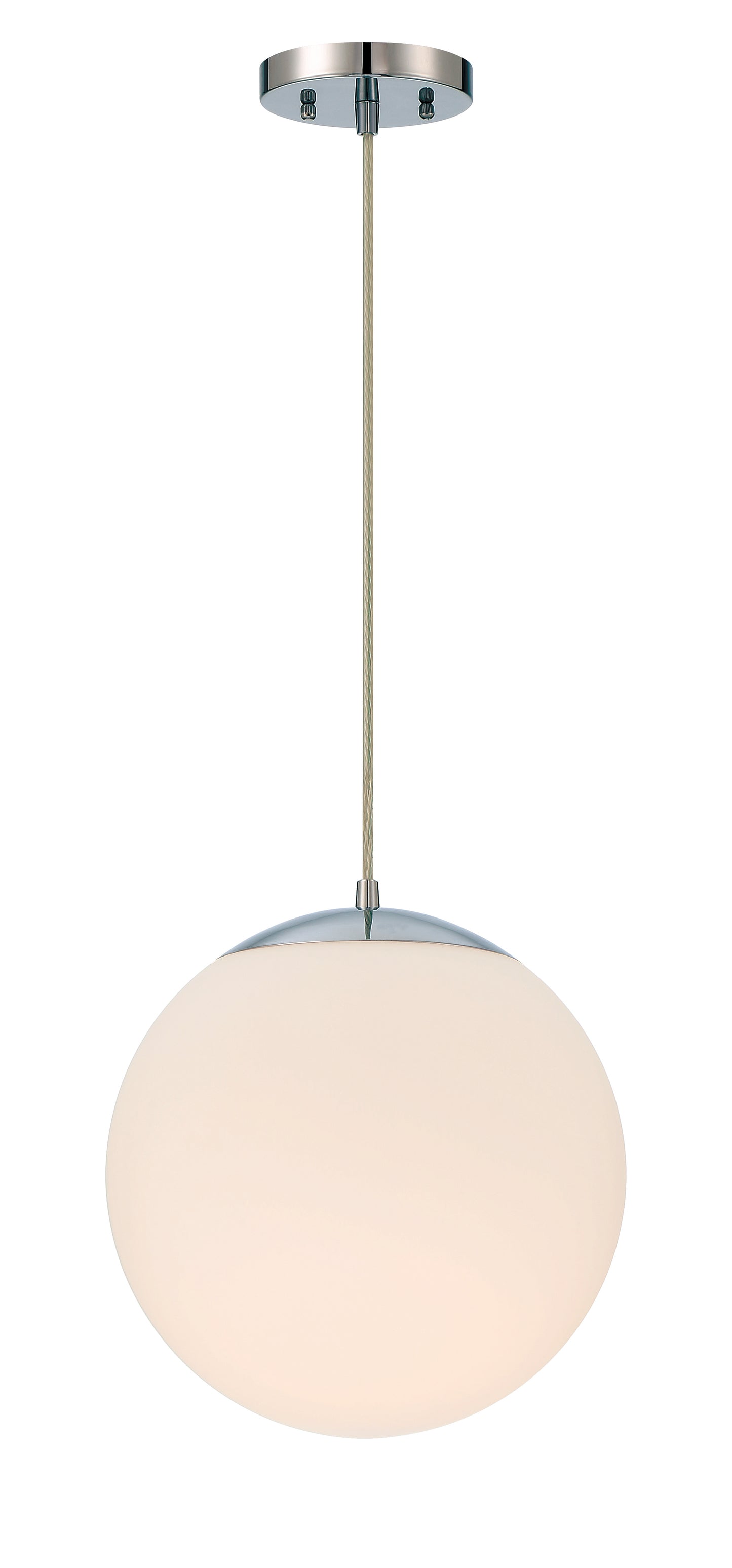 56892-CH-WG - Gaze 1 Light 11.88" Wide Pendant - Chrome
