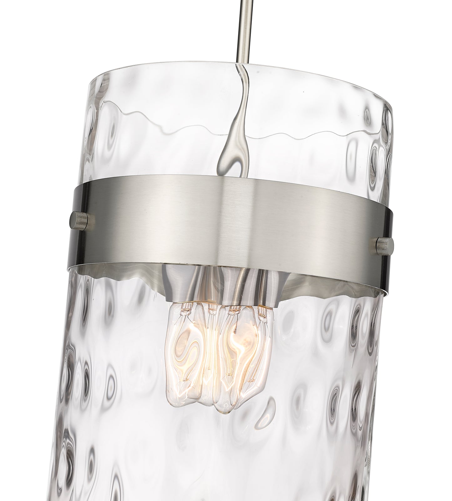 3035P12-BN - Fontaine 4 Light 13" Pendant - Brushed Nickel