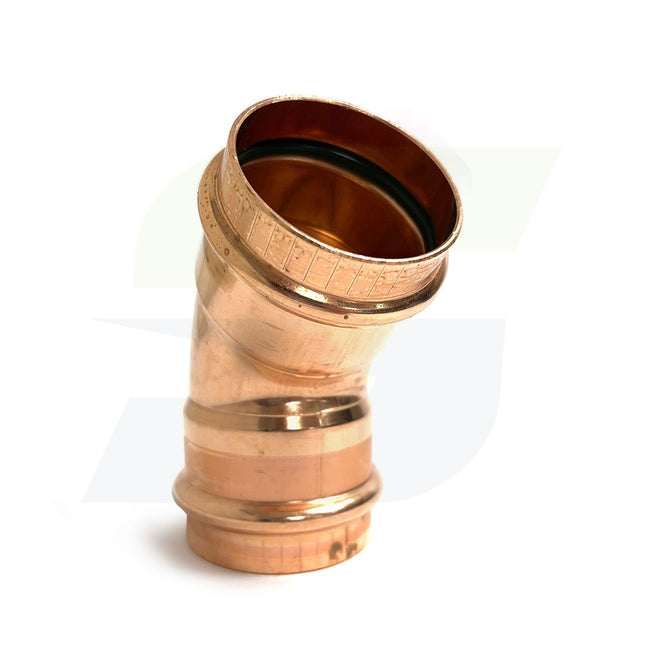 77043 - 2" Copper ProPress 45 Degree Elbow