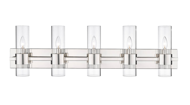 343-5V-PN - Lawson 5 Light 38" Vanity - Polished Nickel