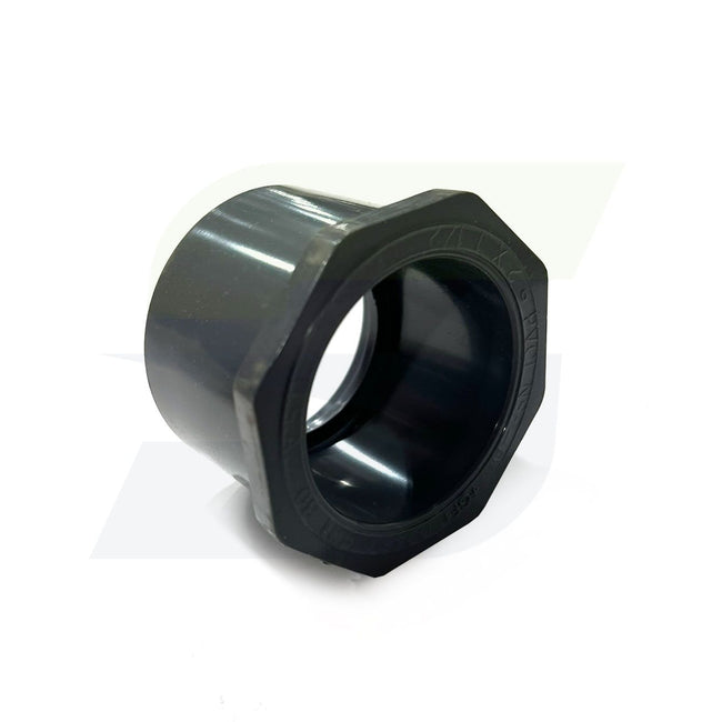 837-251 - 2" Spigot x 1- 1/2" Socket Schedule 80 PVC Bushing