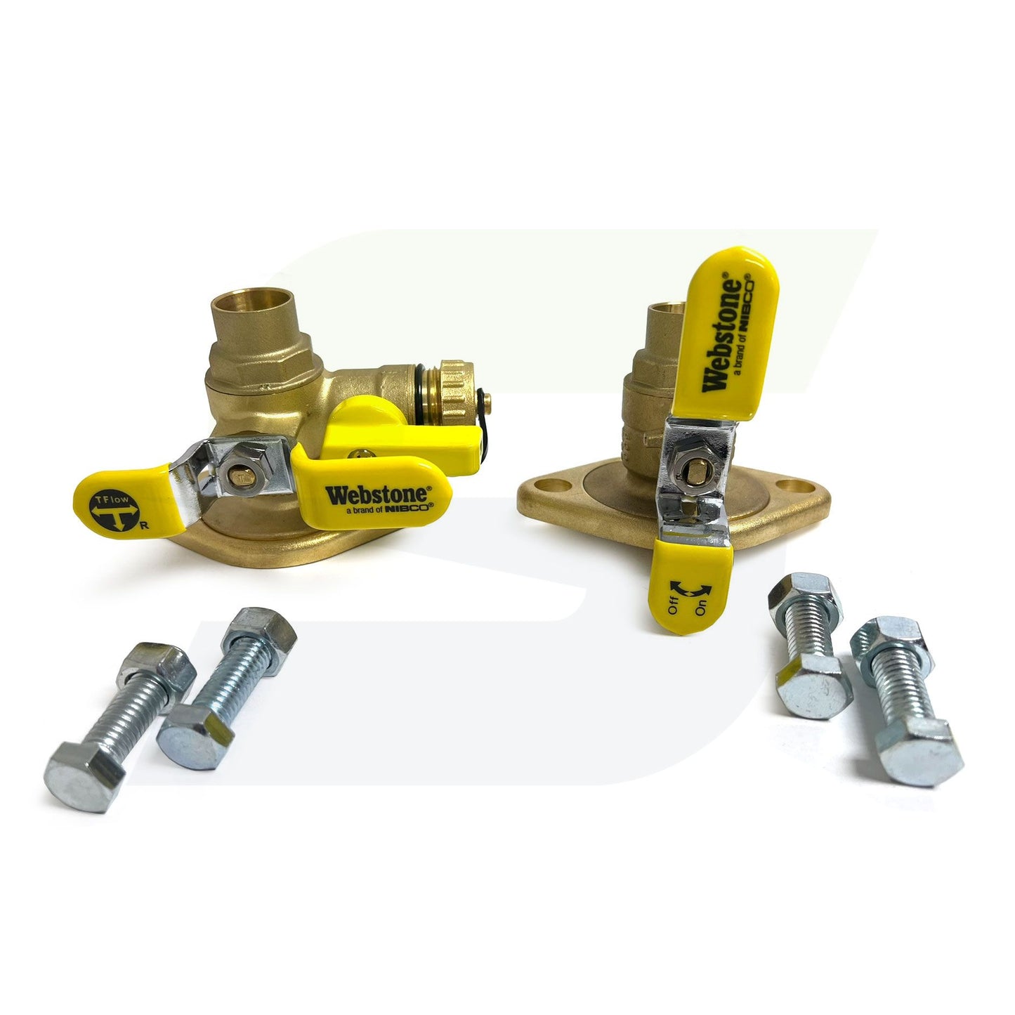 H-51413KIT - 3/4" Circulator Pump Isolator Kit with Rotating Flange - SWT x Flange