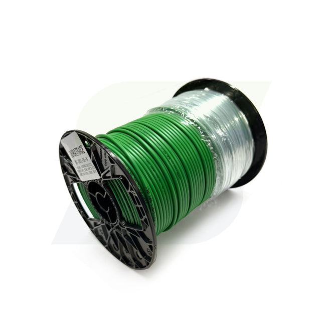 DTG-3012-500 - 12 AWG 30 mil Solid Copper Green Tracer Wire - 500 ft Roll