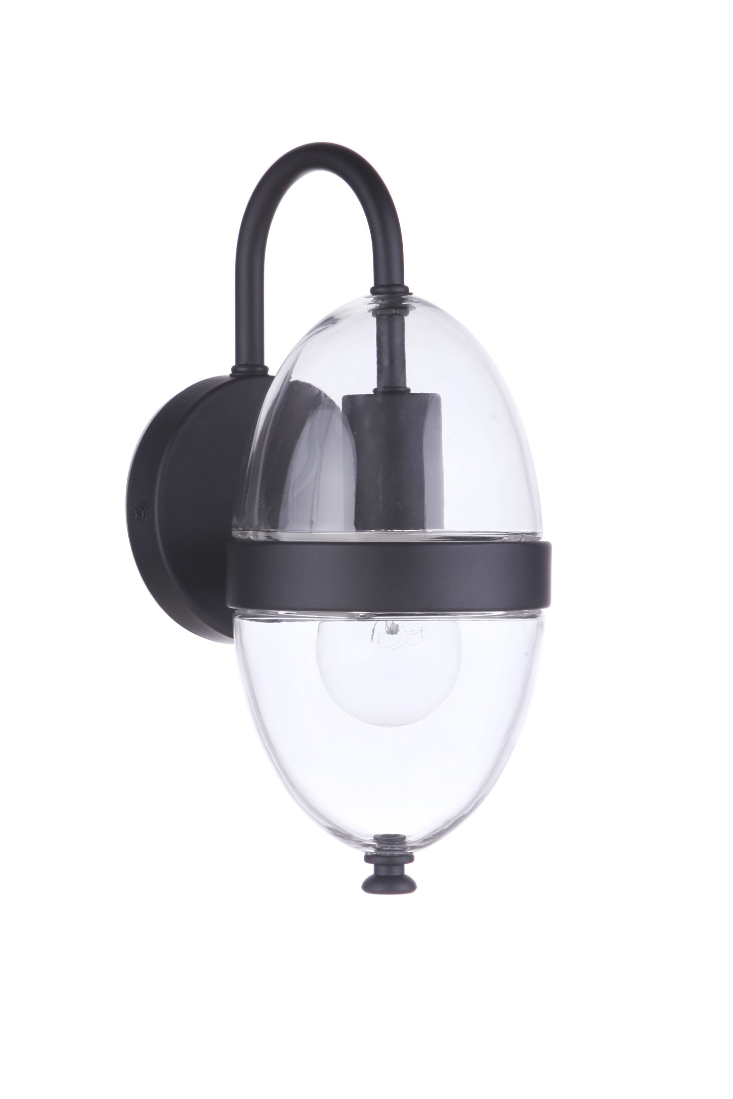 ZA3504-MN - Sivo 1 Light 11.75" High Outdoor Wall Lantern - Midnight
