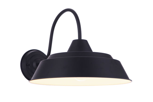 ZA5524-MN - Landmark 1 Light 11.63" High Outdoor Wall Lantern - Midnight