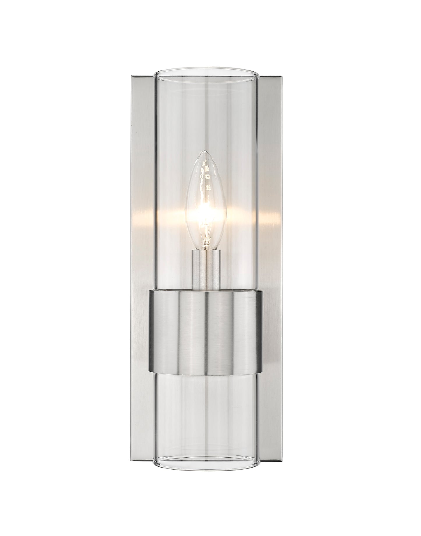 343-1S-BN - Lawson 1 Light Wall 12" Sconce - Brushed Nickel