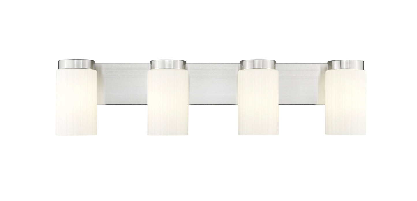 746-4V-BN - Burk 4 Light 30" Vanity - Brushed Nickel