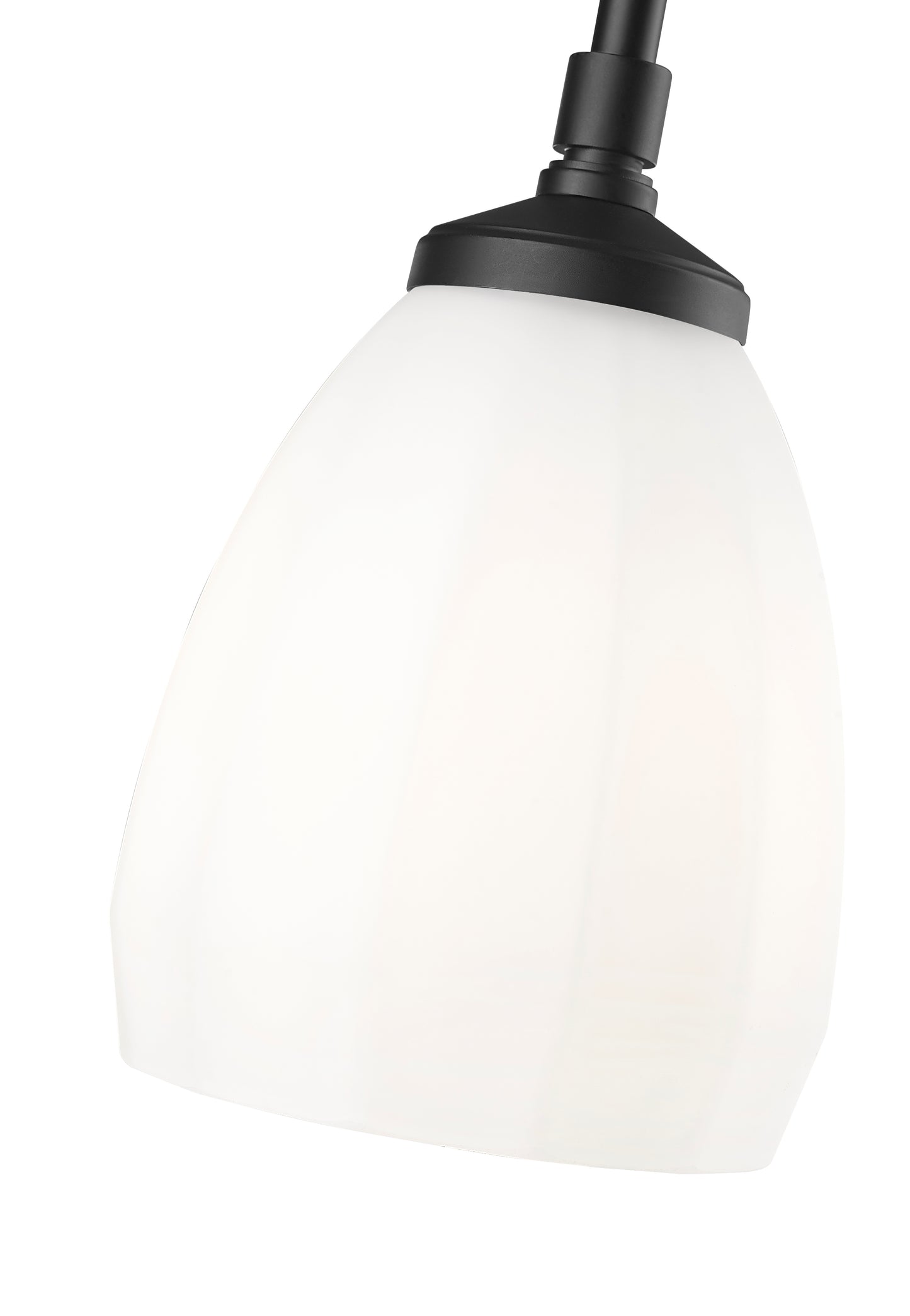 7004P5-MB - Oren 1 Light 6" Pendant - Matte Black