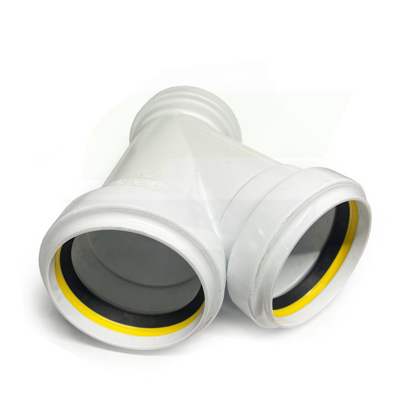 gasketed wye sewer fitting horizontal view