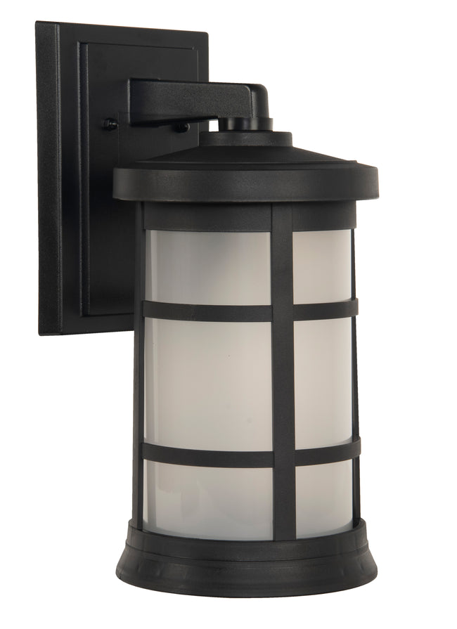 ZA2314-TB - Resilience Lanterns 1 Light 15" High Outdoor Wall Lantern - Textured Black