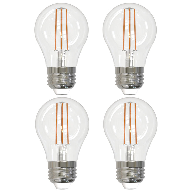 776829 - Filaments Dimmable A15 Clear Glass Medium Base - 7 Watt - 2700K - 4 Pack