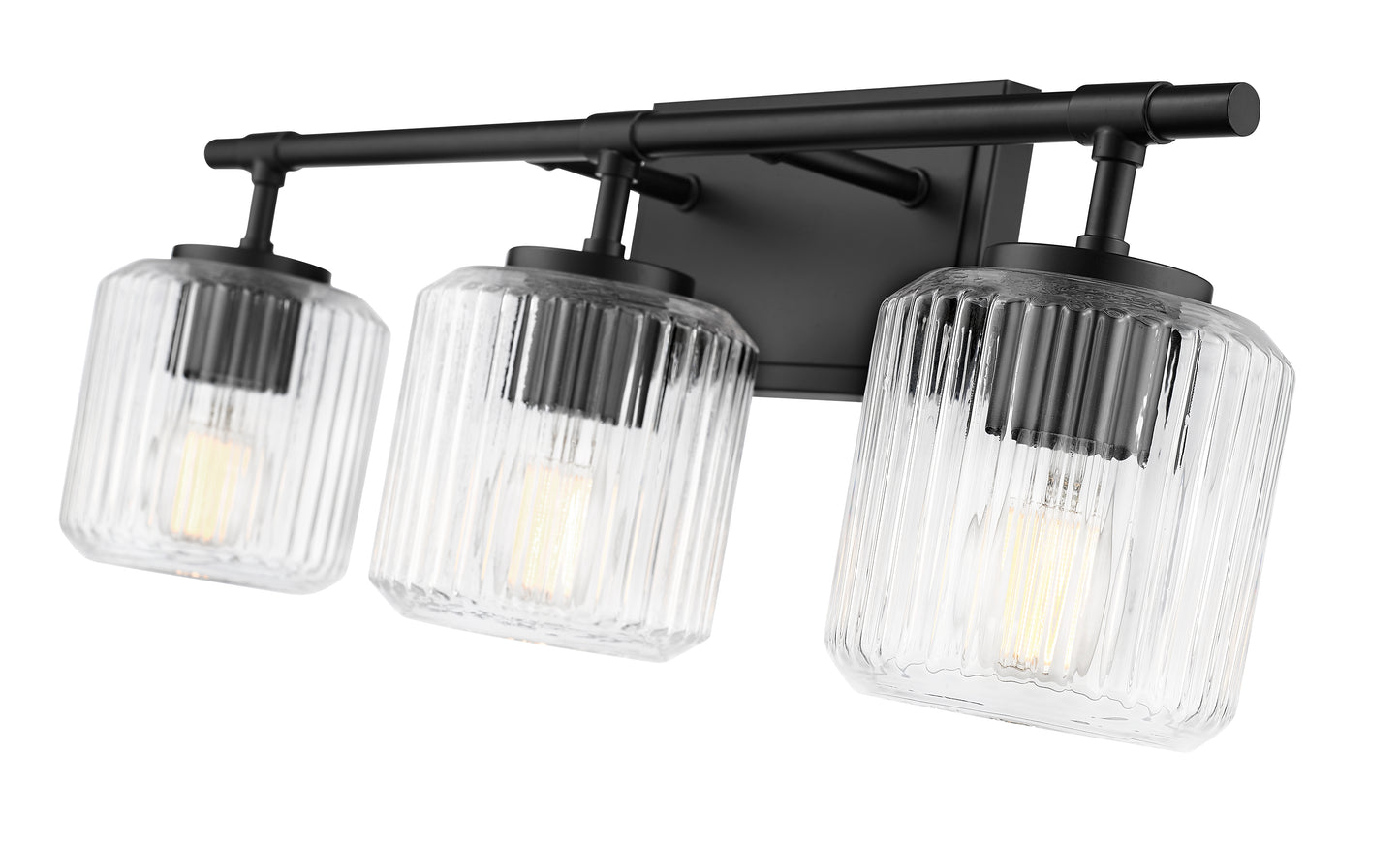 7515-3V-MB - Landon 3 Light 24" Vanity - Matte Black