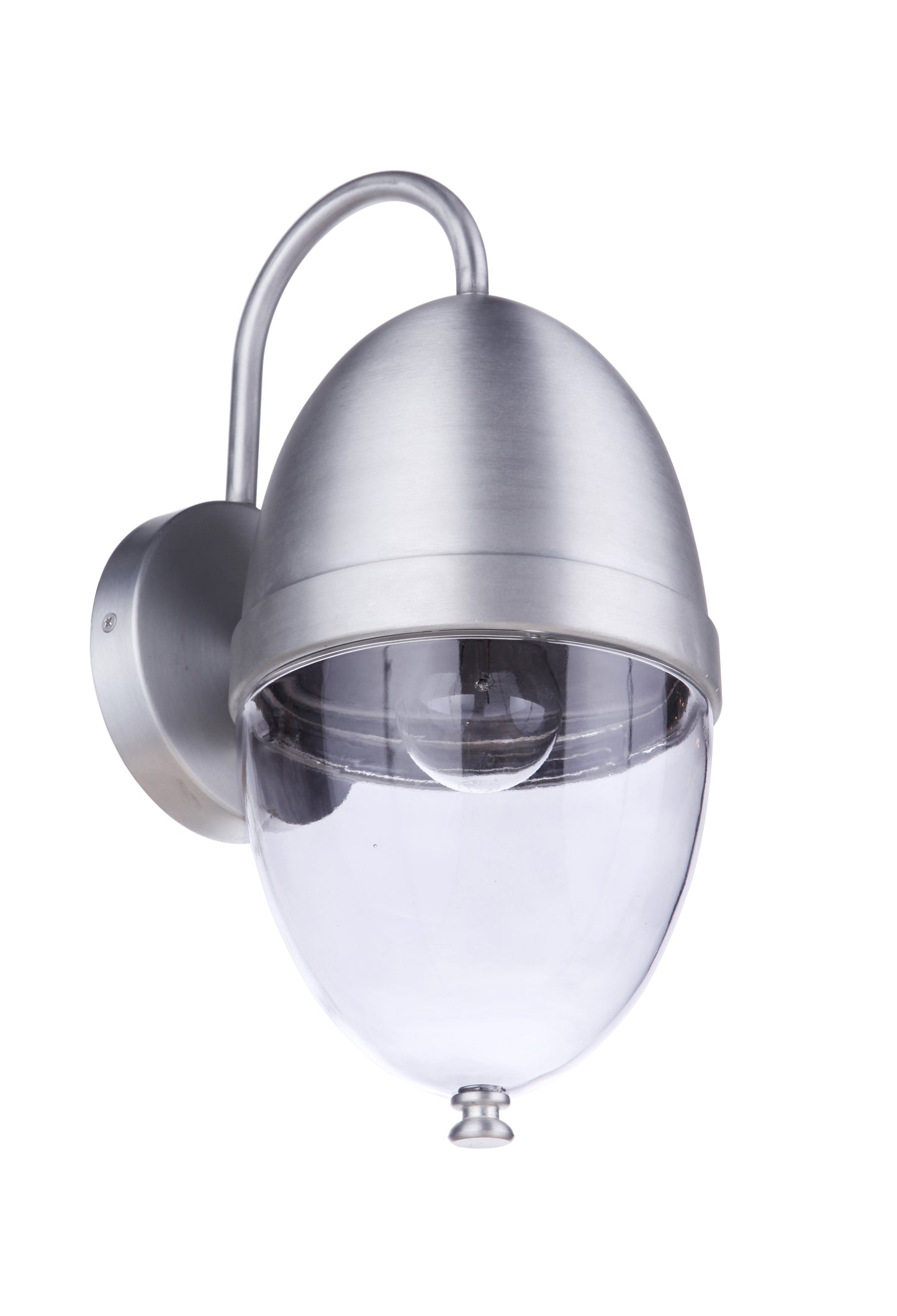 ZA3524-SA - Sivo 1 Light 15" High Outdoor Wall Lantern - Satin Aluminum