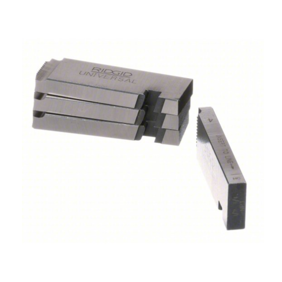 47745 - Replacement Pipe Die: For Ridgid Machine Universal Heads, 1/2 into 3/4 in Pipe, Aluminum/Steel, NPT